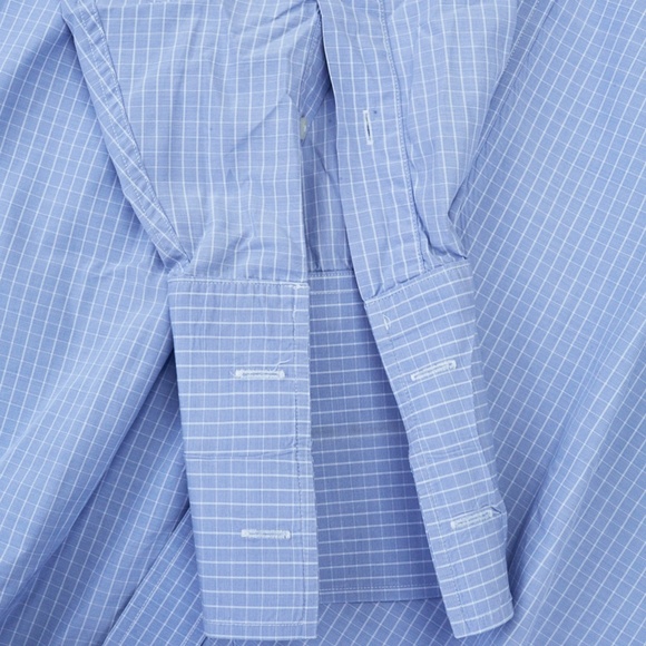 Lorenzo Uomo, light blue dress shirt with French cuffs, 16 1/2, 34/35 - Picture 3 of 6